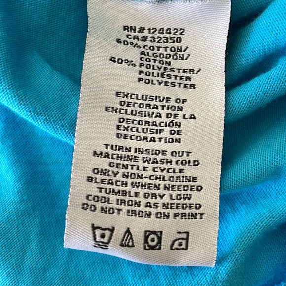 DKNY Girls Medium Tee * Shopping with 3D Embellishments - Picture 6 of 7